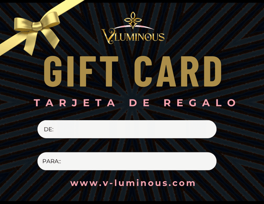 Tarjeta de regalo de V-luminous