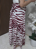 Skirt animal print
