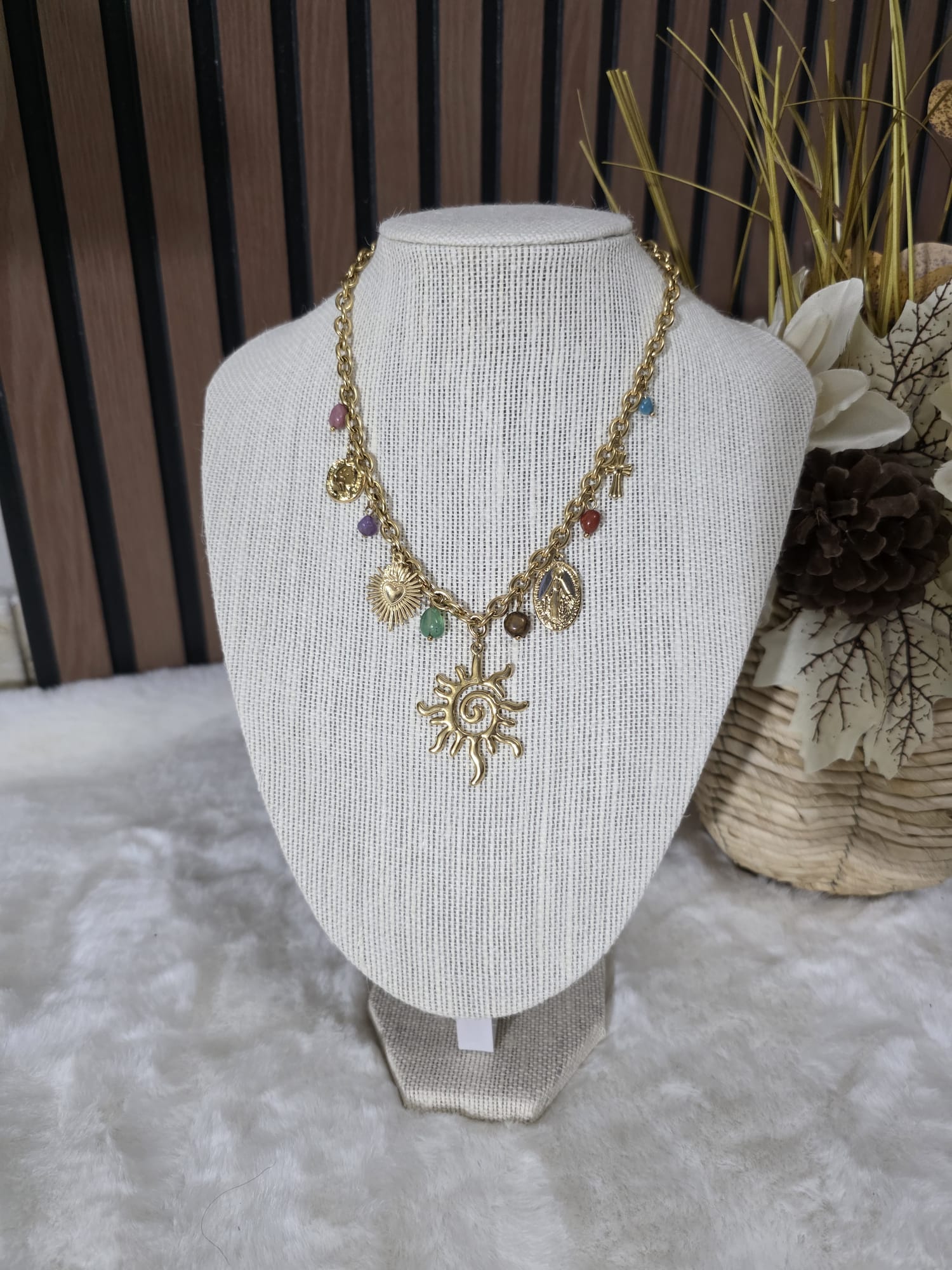 Collar Bendición Dorada