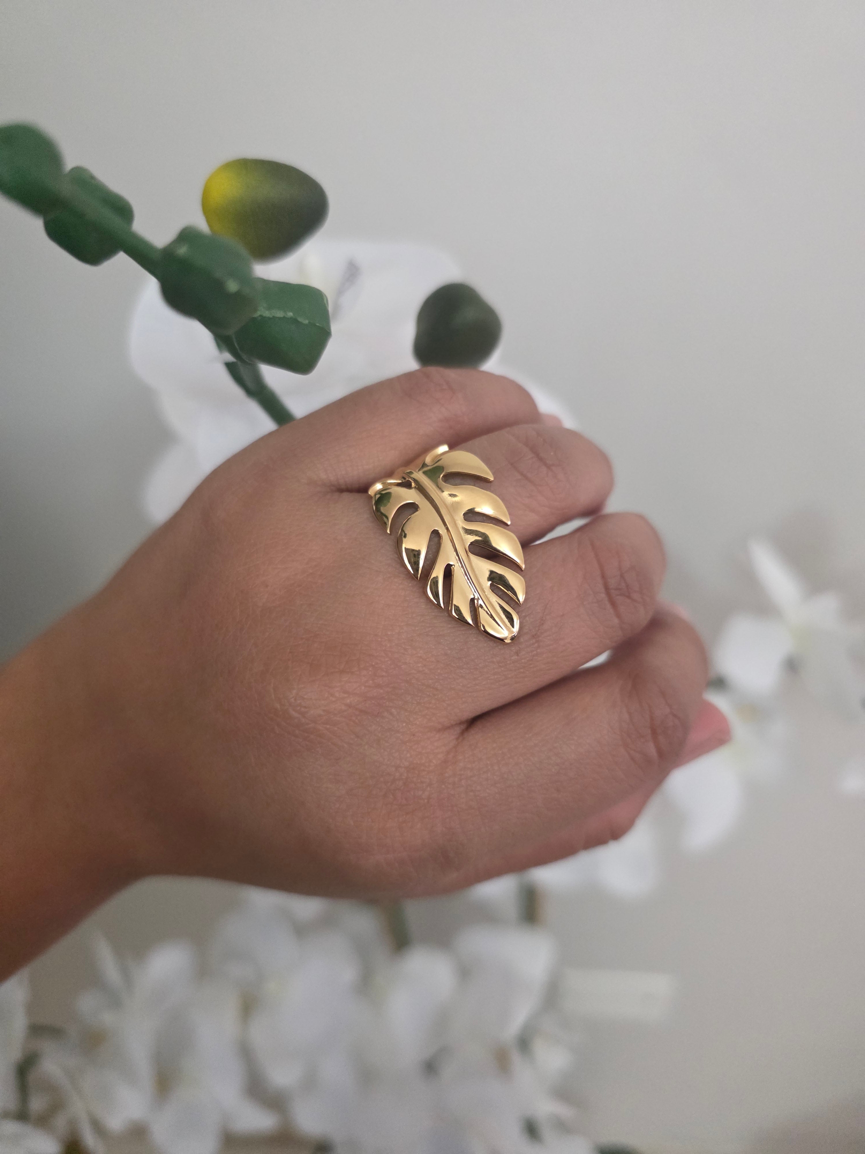 Sortija Monstera