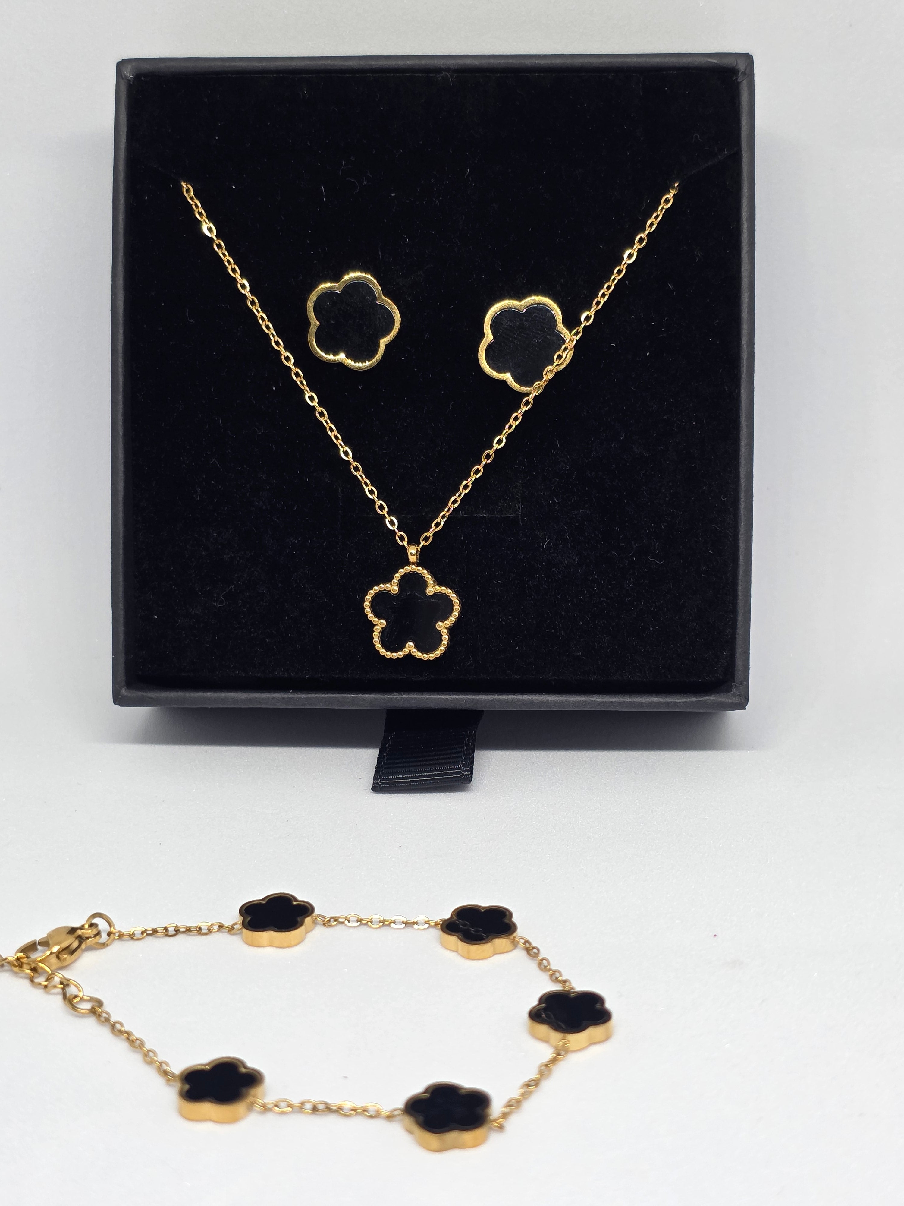 Set Flor de Ébano